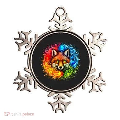 Elemental Seasons Fox Ornament