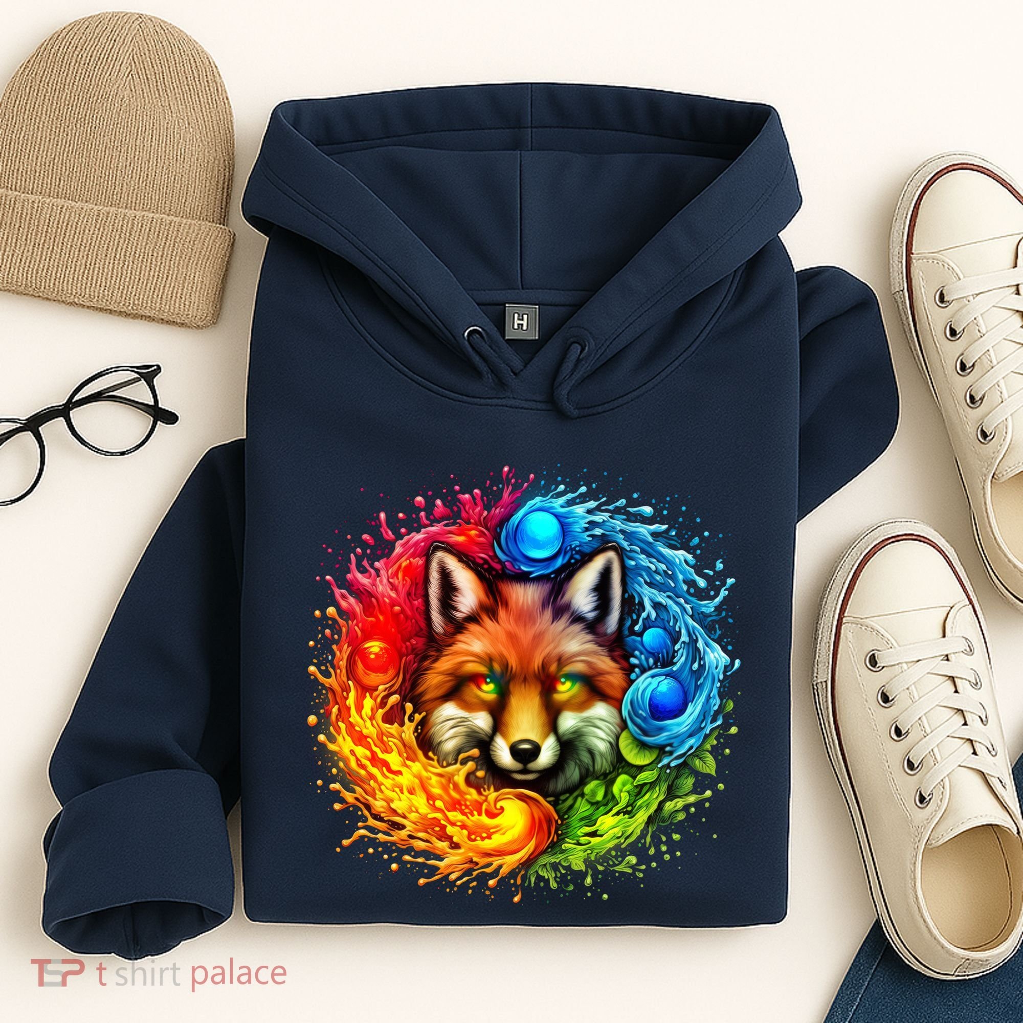Elemental Seasons Fox Hoodie