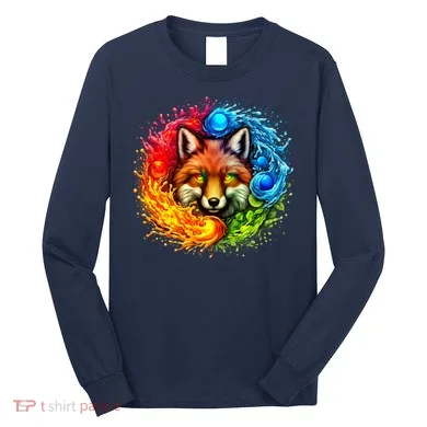 Elemental Seasons Fox Long Sleeve Shirt