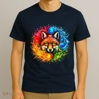 Elemental Seasons Fox T-Shirt thumb 3