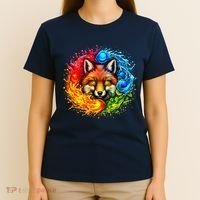 Elemental Seasons Fox T-Shirt thumb 4