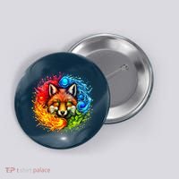 Elemental Seasons Fox Button thumb 0