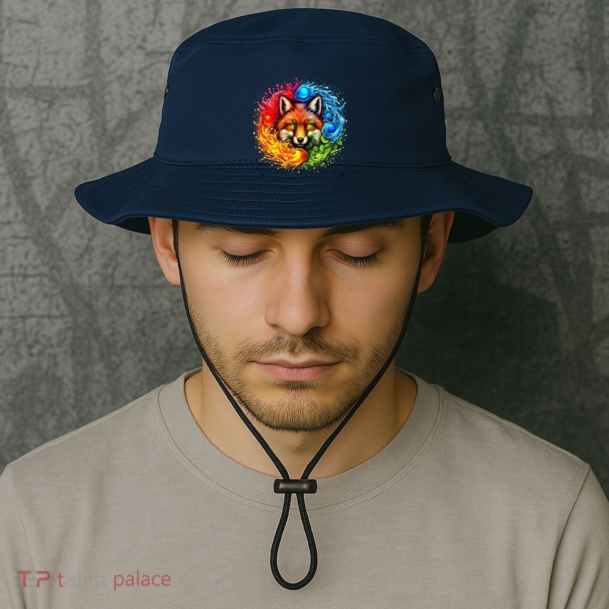 Elemental Seasons Fox Bucket Hat