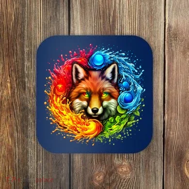 Elemental Seasons Fox Coaster