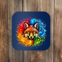 Elemental Seasons Fox Coaster thumb 0