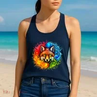 Elemental Seasons Fox Women's Tank Top thumb 2