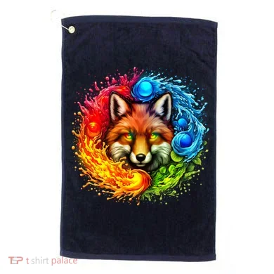 Elemental Seasons Fox Golf Towel