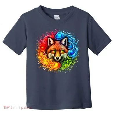 Elemental Seasons Fox Toddler T-Shirt