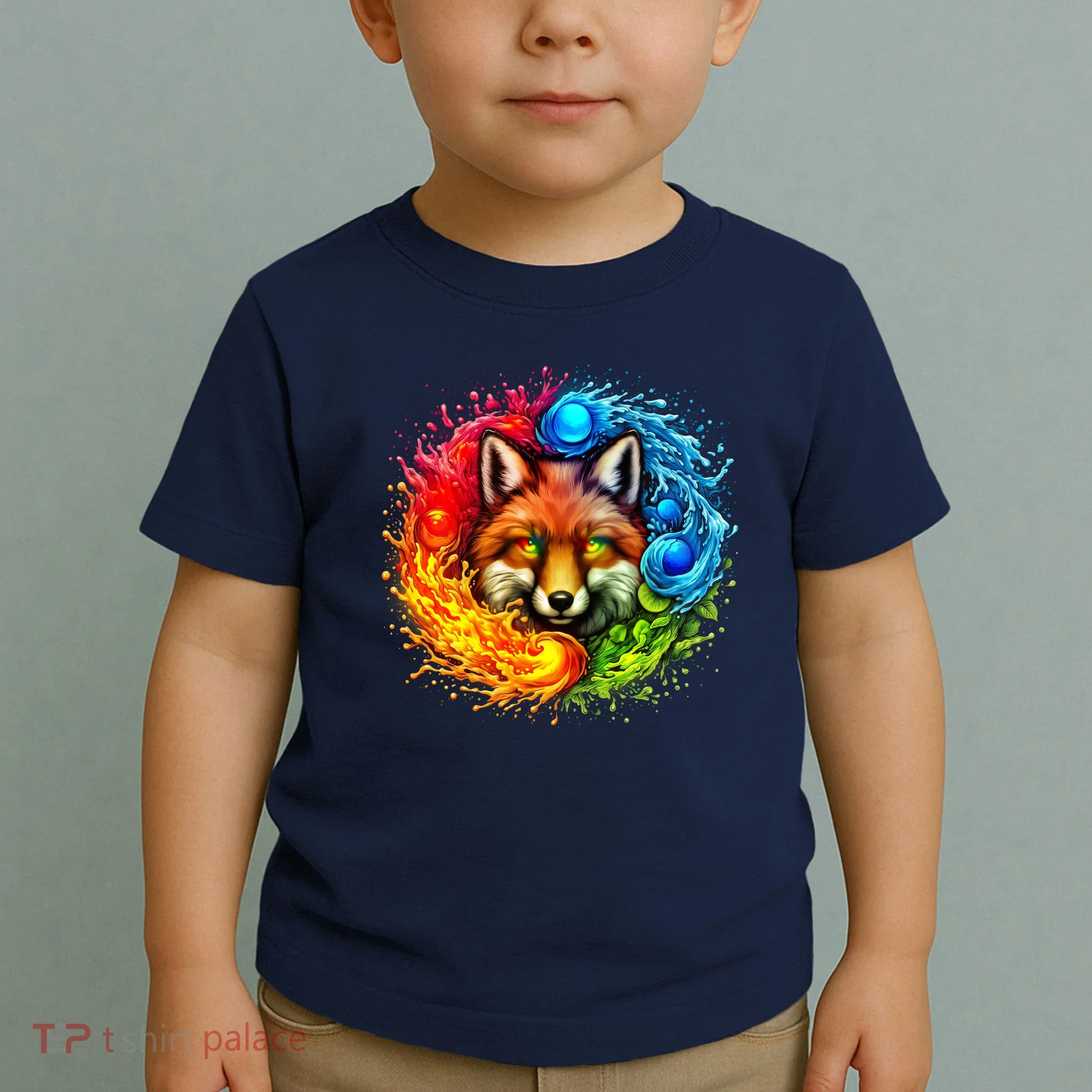 Elemental Seasons Fox Toddler T-Shirt