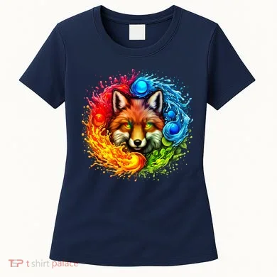 Elemental Seasons Fox Women's T-Shirt