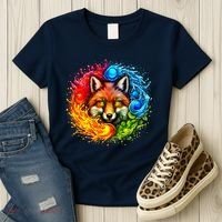 Elemental Seasons Fox Women's T-Shirt thumb 3