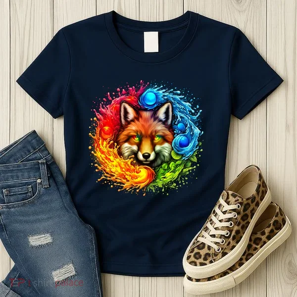Elemental Seasons Fox Women's T-Shirt