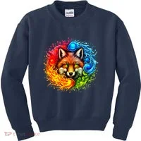 Elemental Seasons Fox Kids Sweatshirt thumb 0