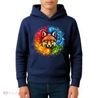 Elemental Seasons Fox Kids Hoodie thumb 4
