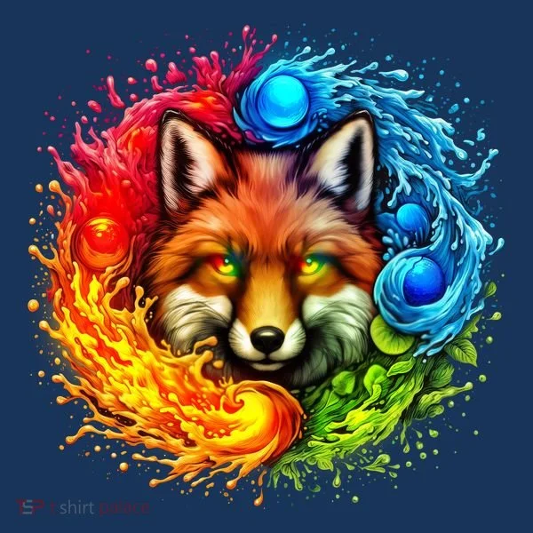 Elemental Seasons Fox Kids Hoodie
