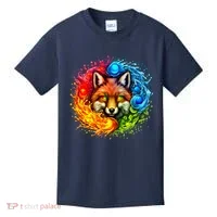 Elemental Seasons Fox Kids T-Shirt thumb 0