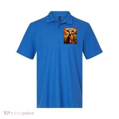 Expressionist Scream For Cow Lovers | Artistic Cow Polo