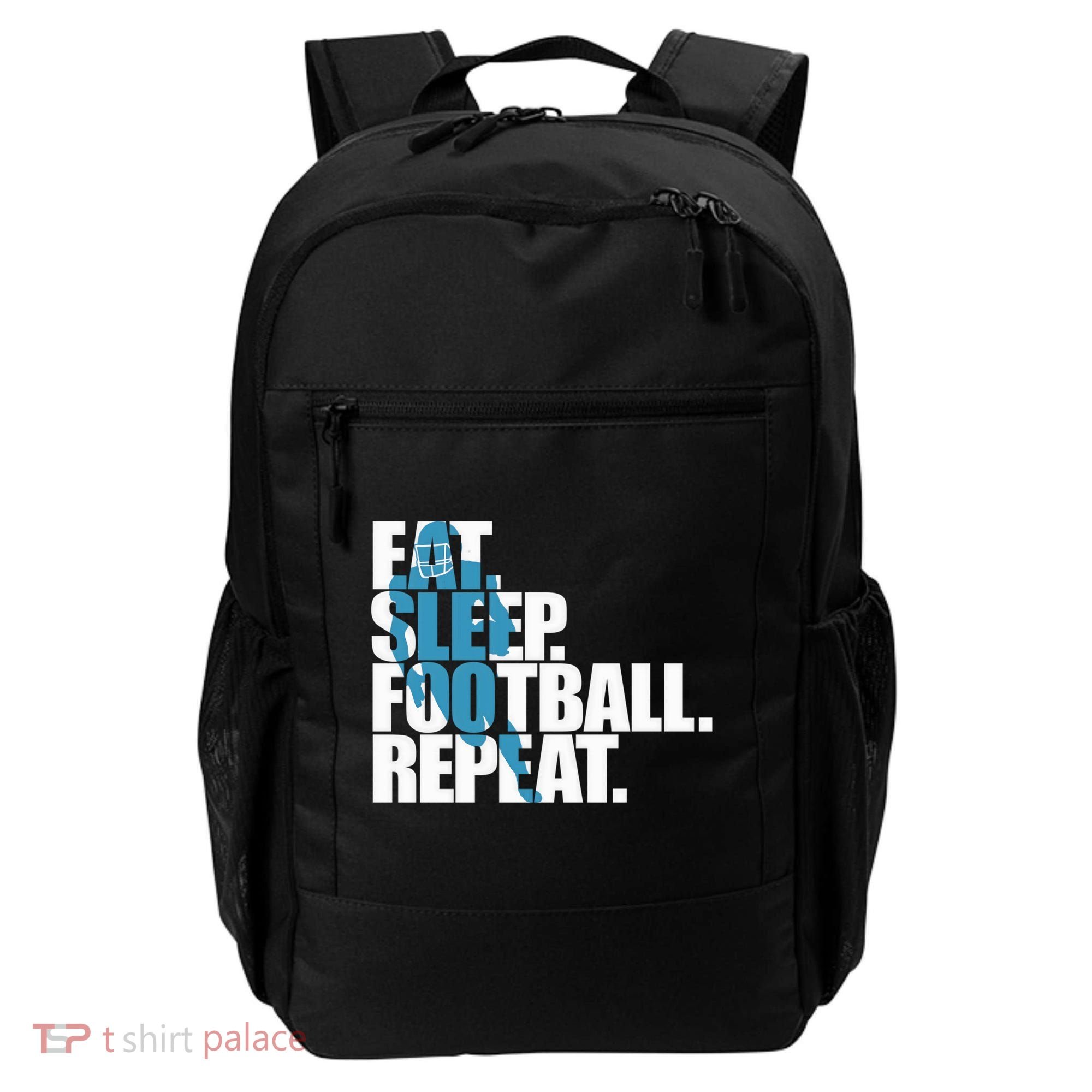 Eat Sleep Football Repeat Sports Gift Backpack