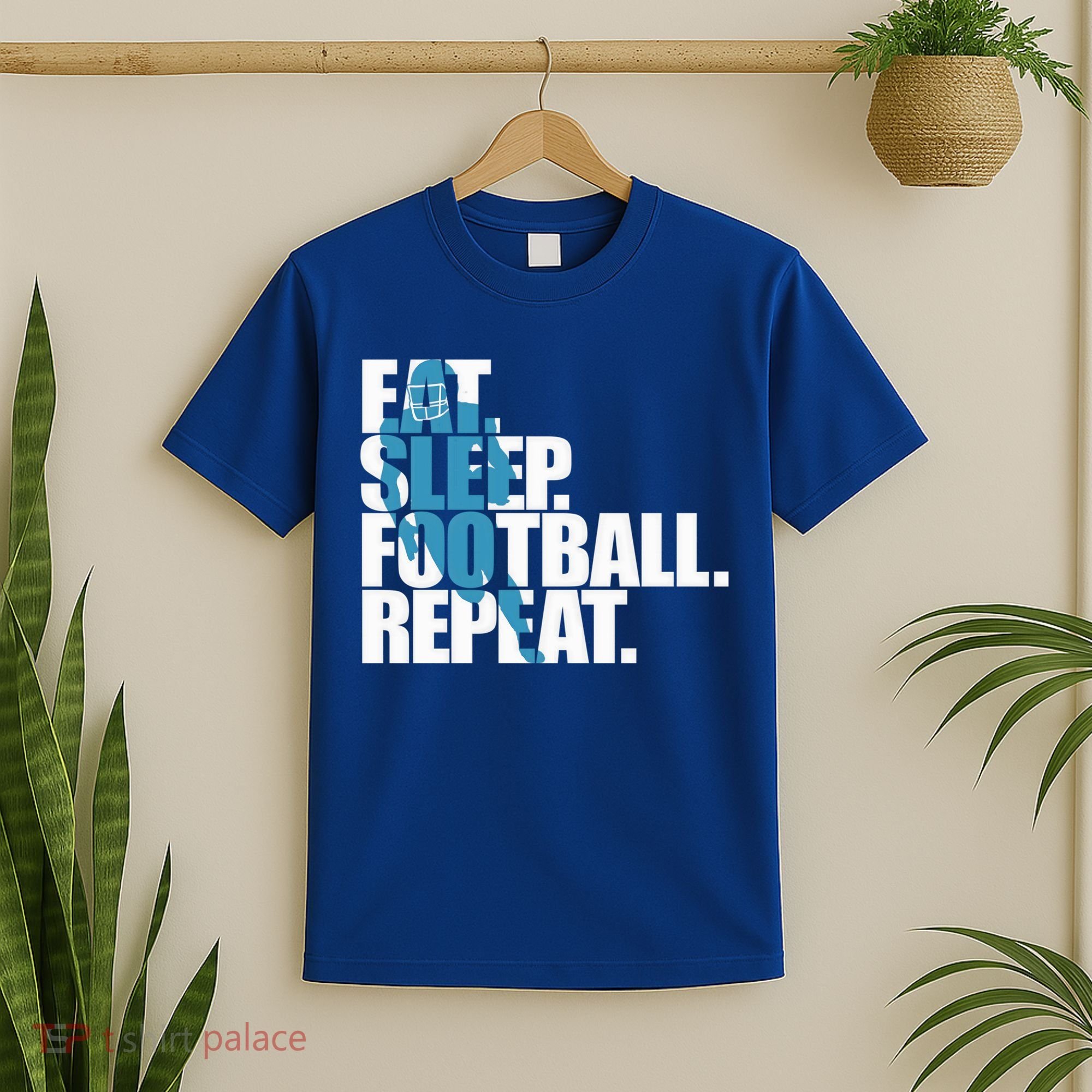 Eat Sleep Football Repeat Sports Gift T-Shirt