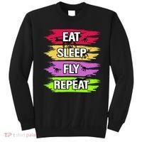 Eat Sleep Fly Repeat Sweatshirt thumb 0