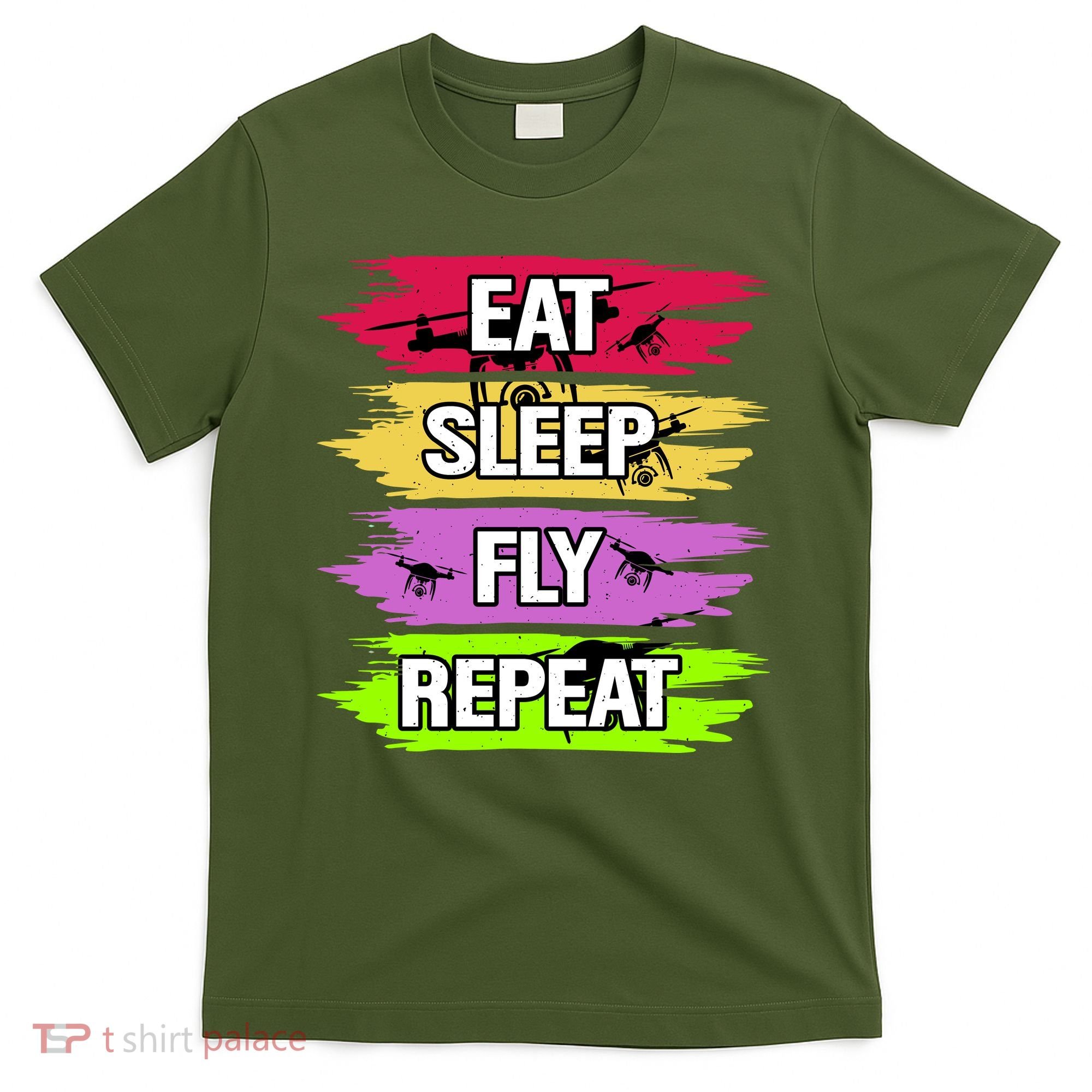 Eat Sleep Fly Repeat T-Shirt