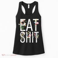 Eat Shit Flowers Floral Women's Tank Top thumb 0