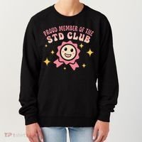 Embarrassing Std Funny Inappropriate Hilarious Adult Humor Women's Sweatshirt thumb 0