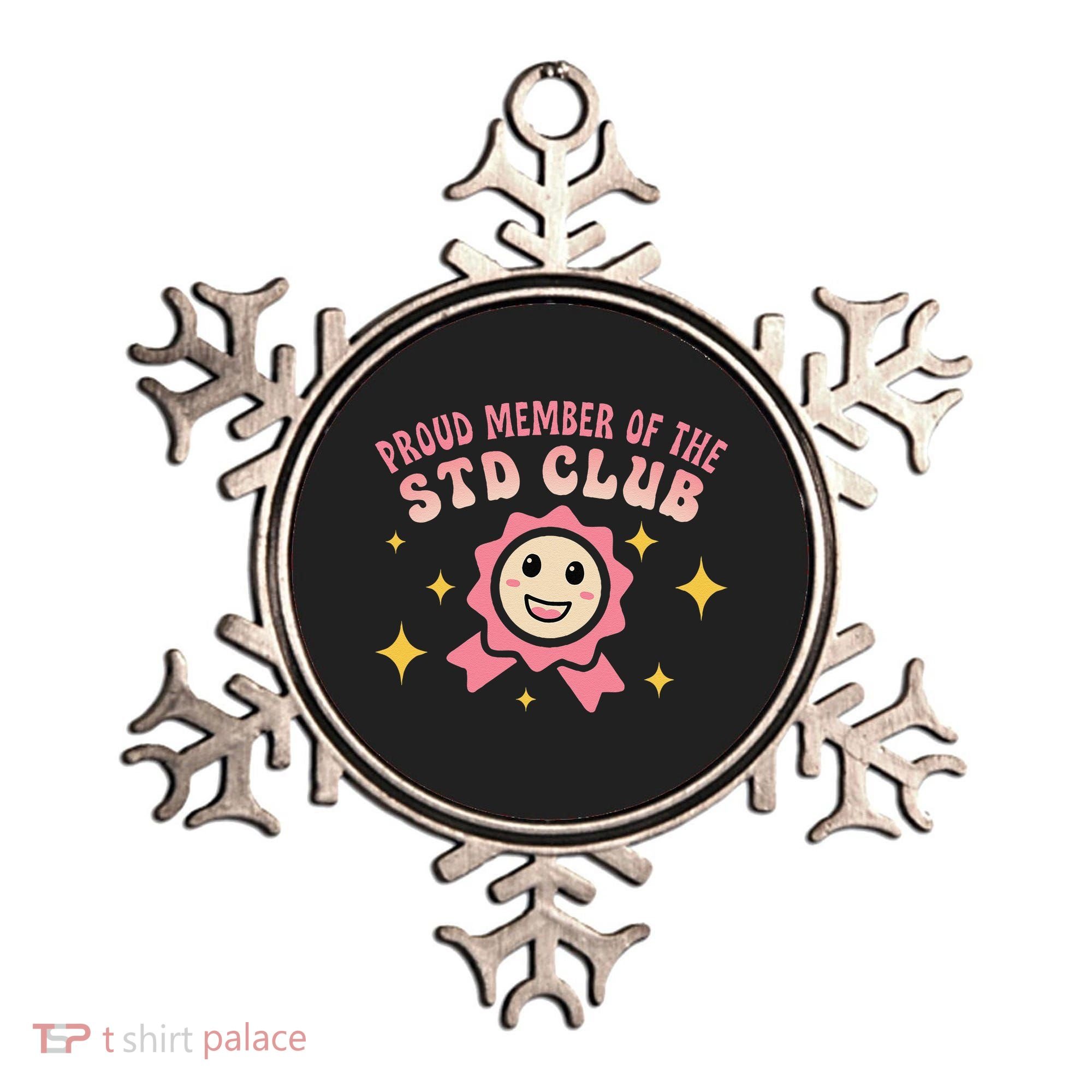 Embarrassing Std Funny Inappropriate Hilarious Adult Humor Ornament