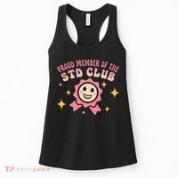 Embarrassing Std Funny Inappropriate Hilarious Adult Humor Women's Tank Top thumb 0