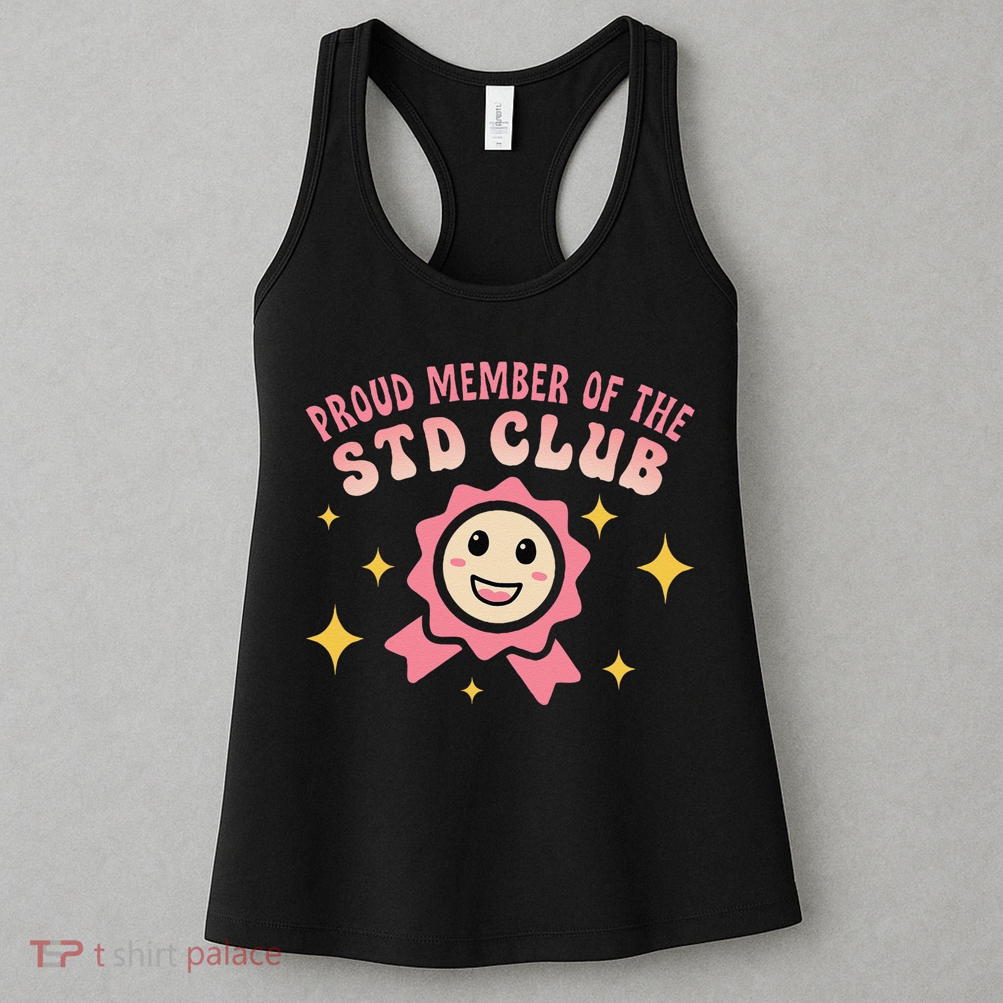 Embarrassing Std Funny Inappropriate Hilarious Adult Humor Women's Tank Top