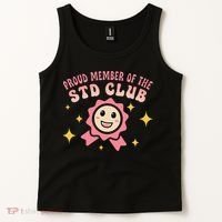Embarrassing Std Funny Inappropriate Hilarious Adult Humor Tank Top thumb 2
