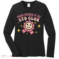 Embarrassing Std Funny Inappropriate Hilarious Adult Humor Women's Long Sleeve Shirt thumb 0