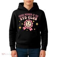 Embarrassing Std Funny Inappropriate Hilarious Adult Humor Kids Hoodie thumb 4