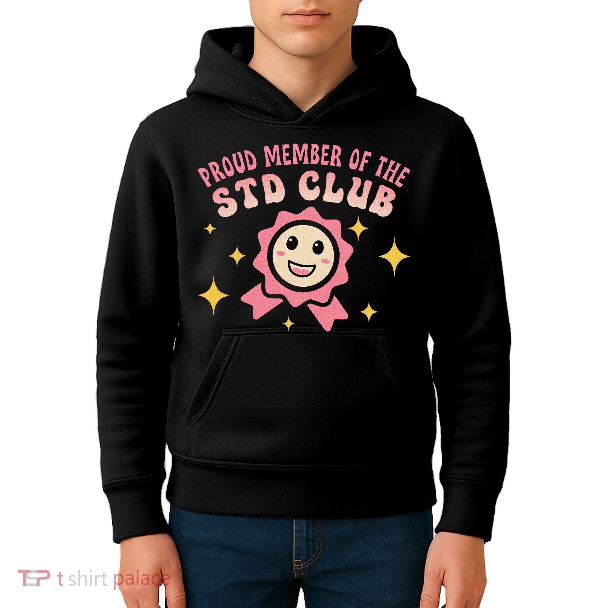 Embarrassing Std Funny Inappropriate Hilarious Adult Humor Kids Hoodie