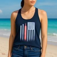 Empire State Flag Women's Tank Top thumb 2
