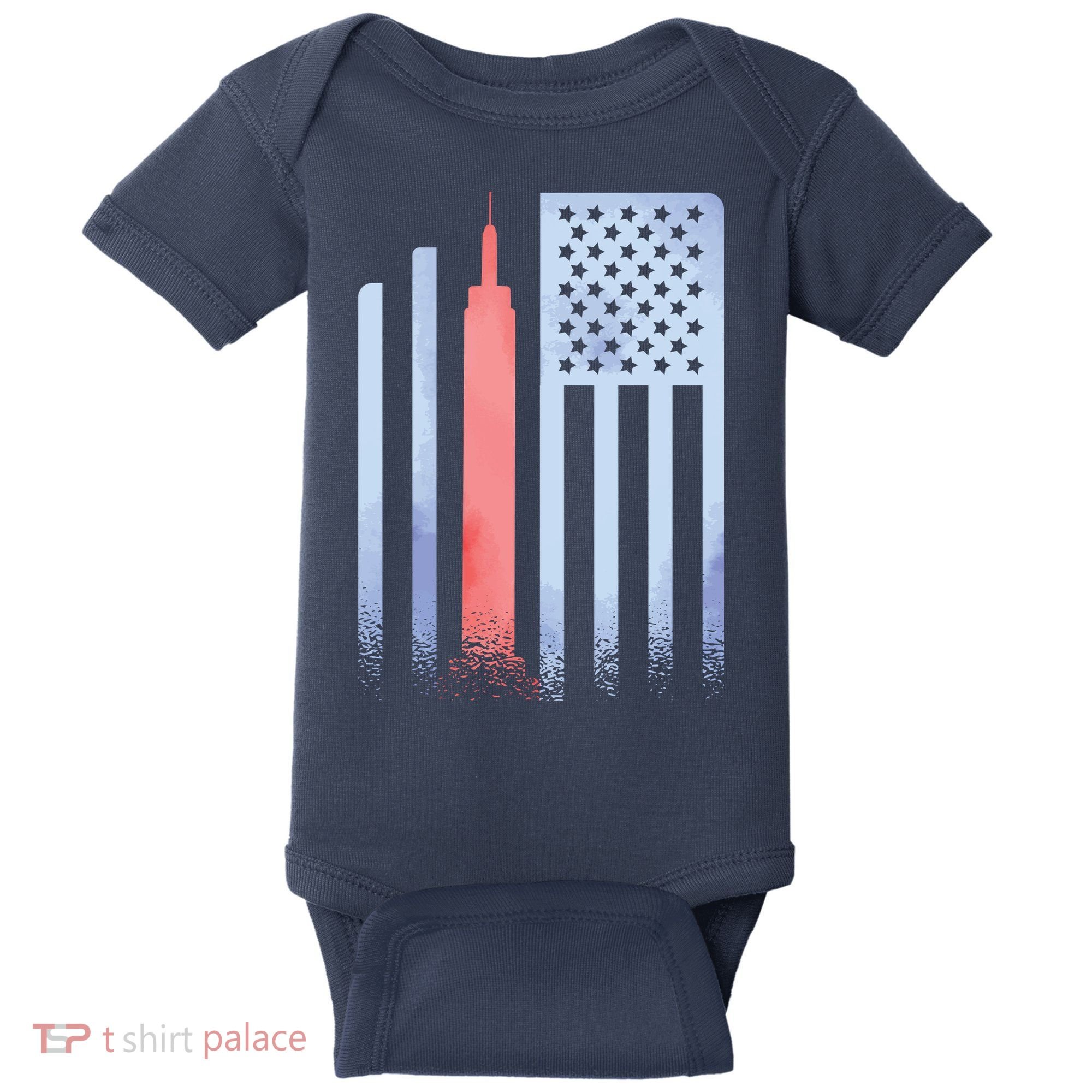 Empire State Flag Baby Bodysuit
