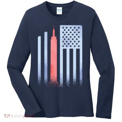 Empire State Flag Women's Long Sleeve Shirt