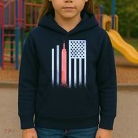 Empire State Flag Kids Hoodie thumb 3