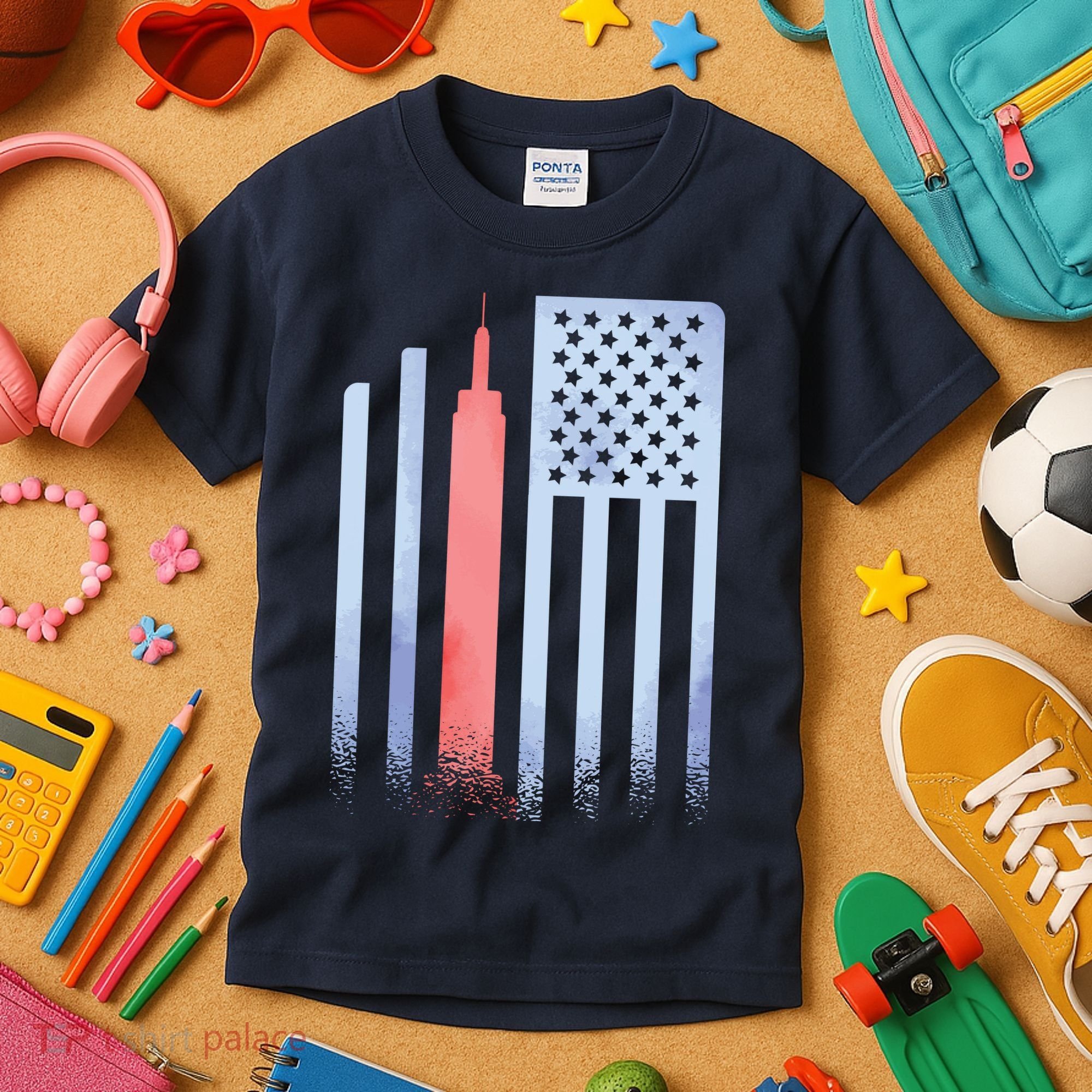 Empire State Flag Kids T-Shirt