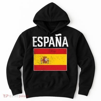 Espana Spain Flag Spanish Soccer Hoodie