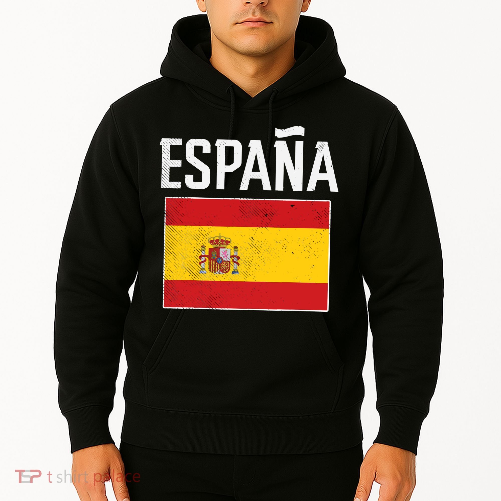 Espana Spain Flag Spanish Soccer Hoodie