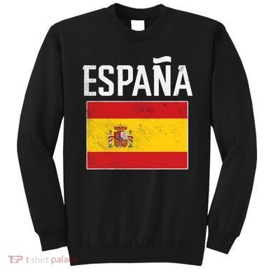Espana Spain Flag Spanish Soccer Sweatshirt