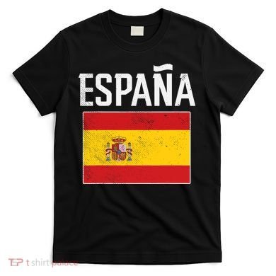 Espana Spain Flag Spanish Soccer T-Shirt