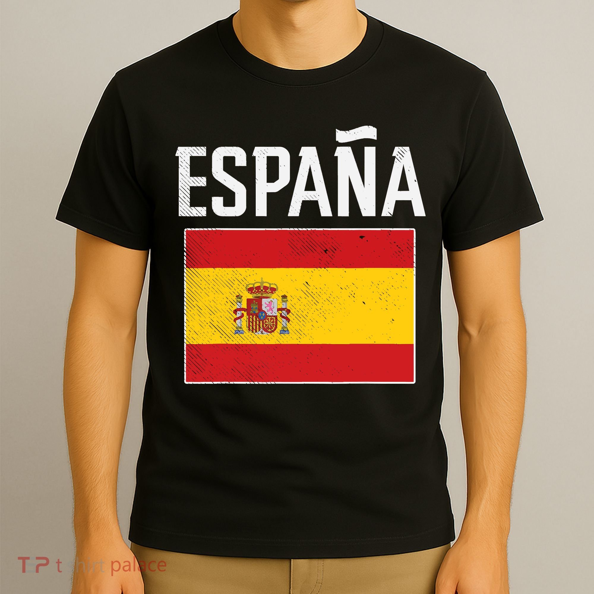 Espana Spain Flag Spanish Soccer T-Shirt