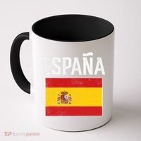 Espana Spain Flag Spanish Soccer Coffee Mug thumb 0