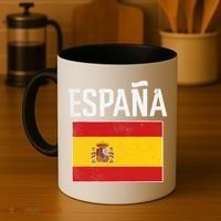 Espana Spain Flag Spanish Soccer Coffee Mug thumb 4