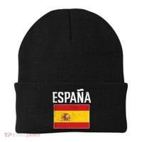 Espana Spain Flag Spanish Soccer Beanie thumb 0
