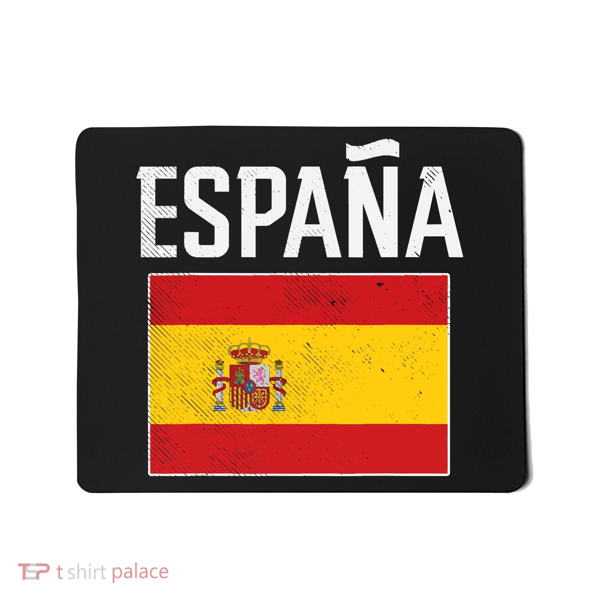 Espana Spain Flag Spanish Soccer Mousepad