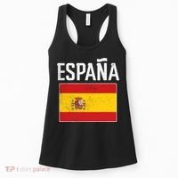 Espana Spain Flag Spanish Soccer Women's Tank Top thumb 0