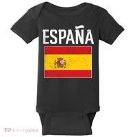 Espana Spain Flag Spanish Soccer Baby Bodysuit thumb 0